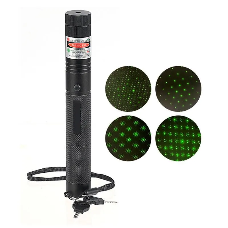 100Mw Rechargeable Green Laser Pointer Fa-303