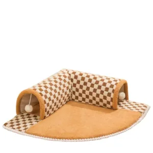 2 In 1 Pet Bed & Tunnel Cat Dog Toy