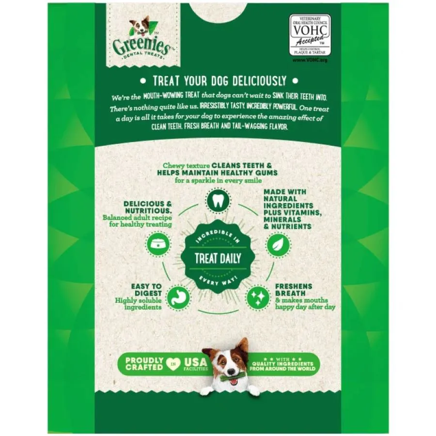 30% OFF 6oz (Exp 20Feb25): Greenies Original Regular Dental Dog Treats