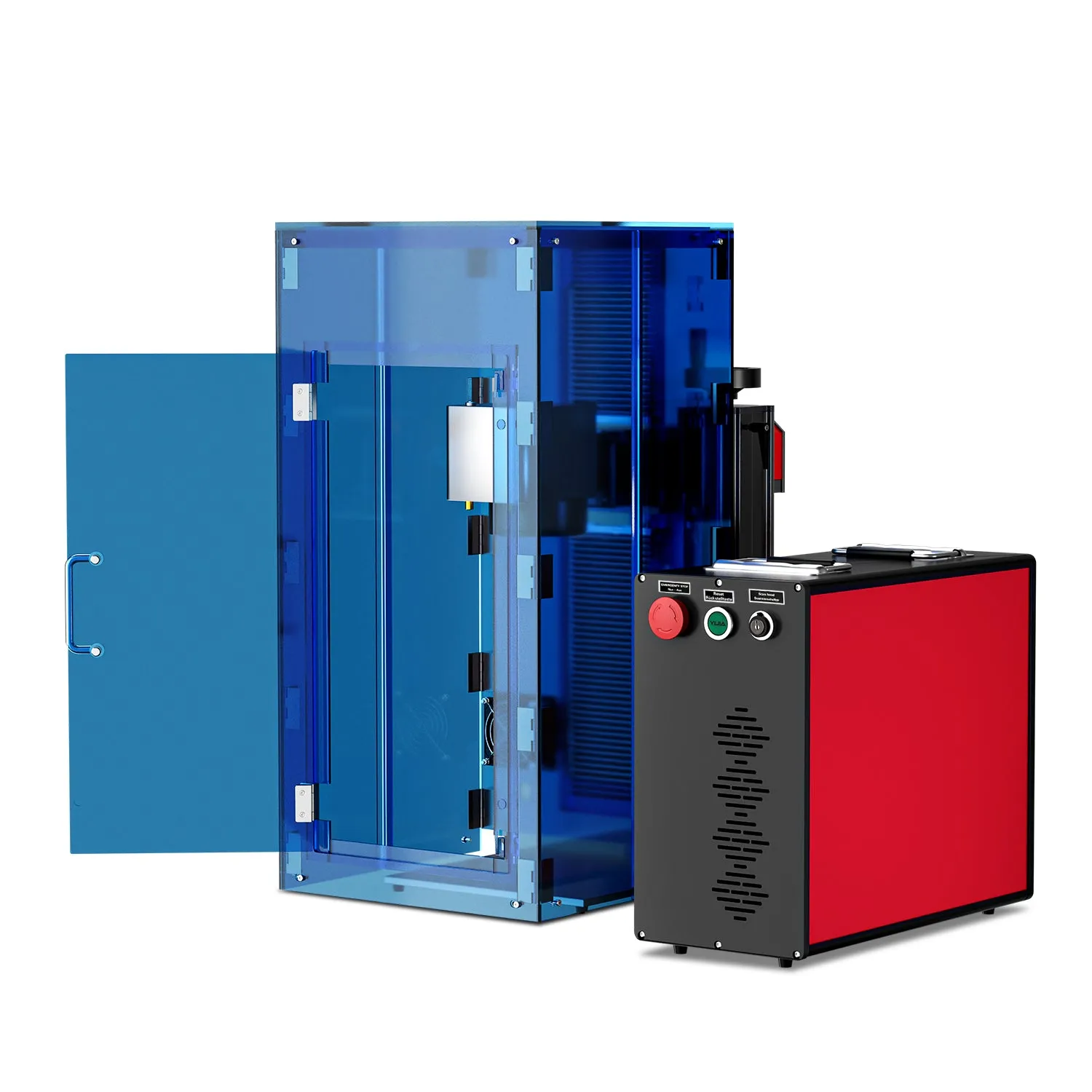 30W MOPA JPT Laser Cutting Machine for Colored Metal Engraving & Metal Cutting | M-30