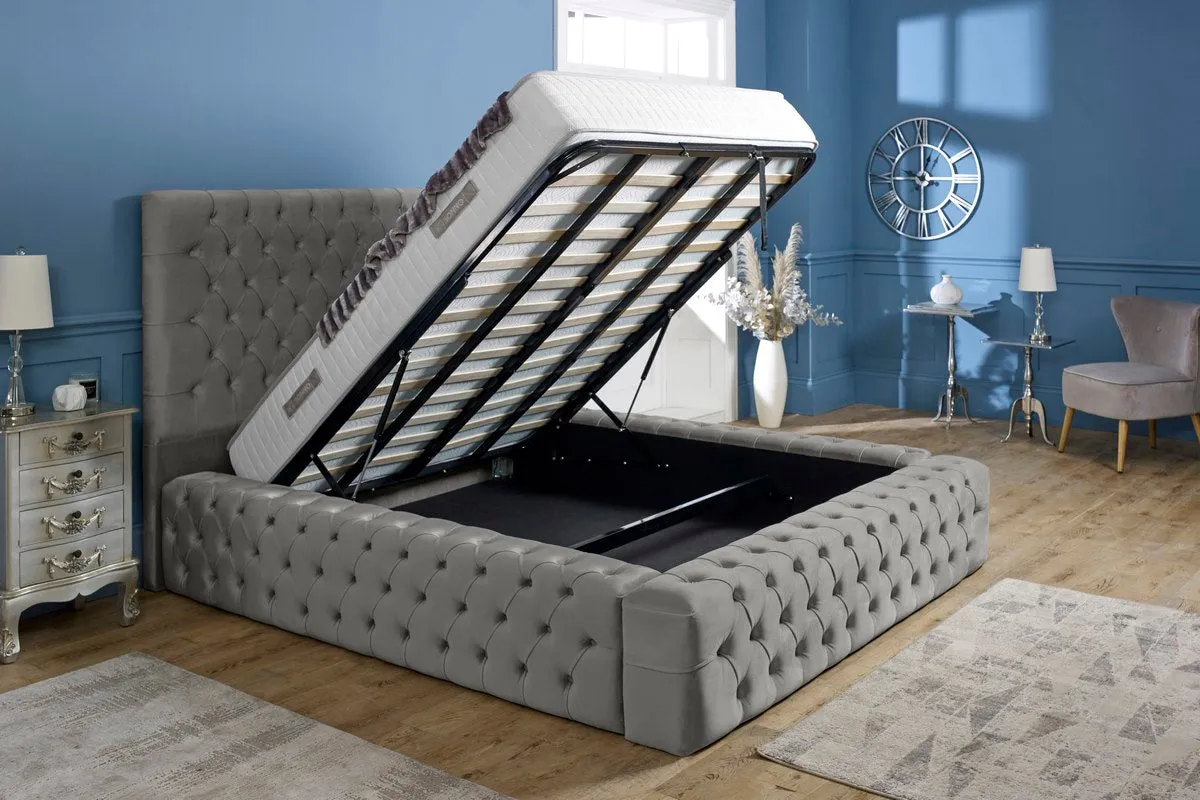 Ambassador Upholstered Ottoman Bed