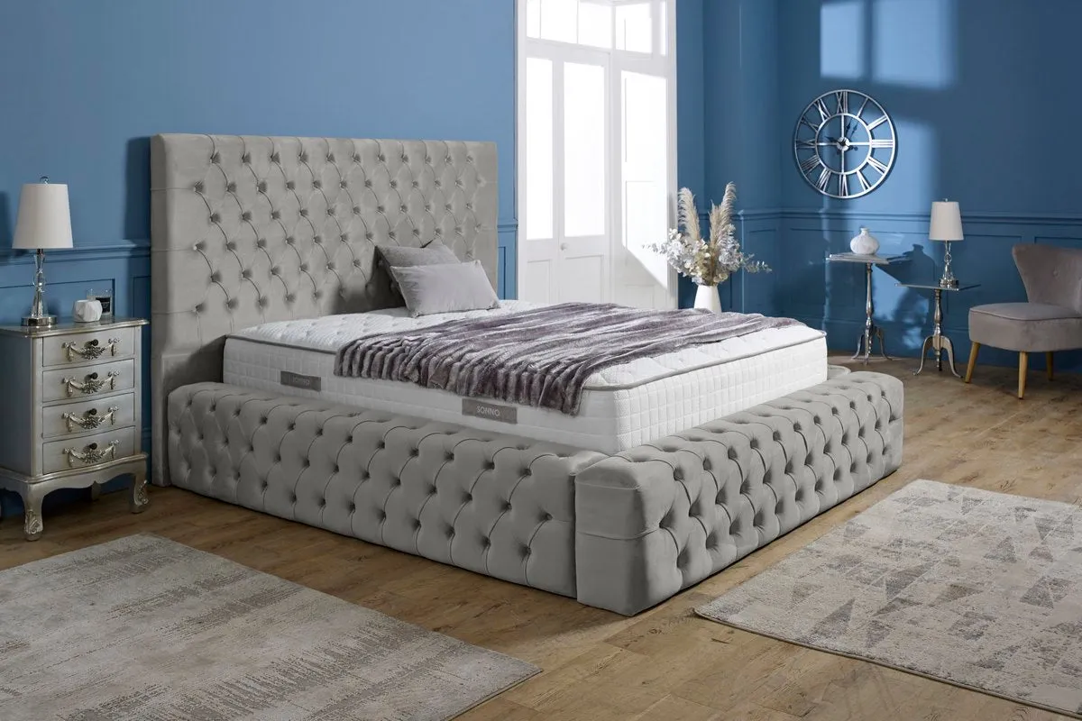 Ambassador Upholstered Ottoman Bed