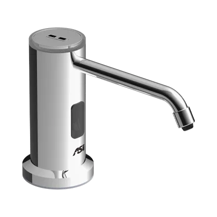 ASI 0388-1A TOP FILL, MULTI-FEED LIQUID SOAP DISPENSERS