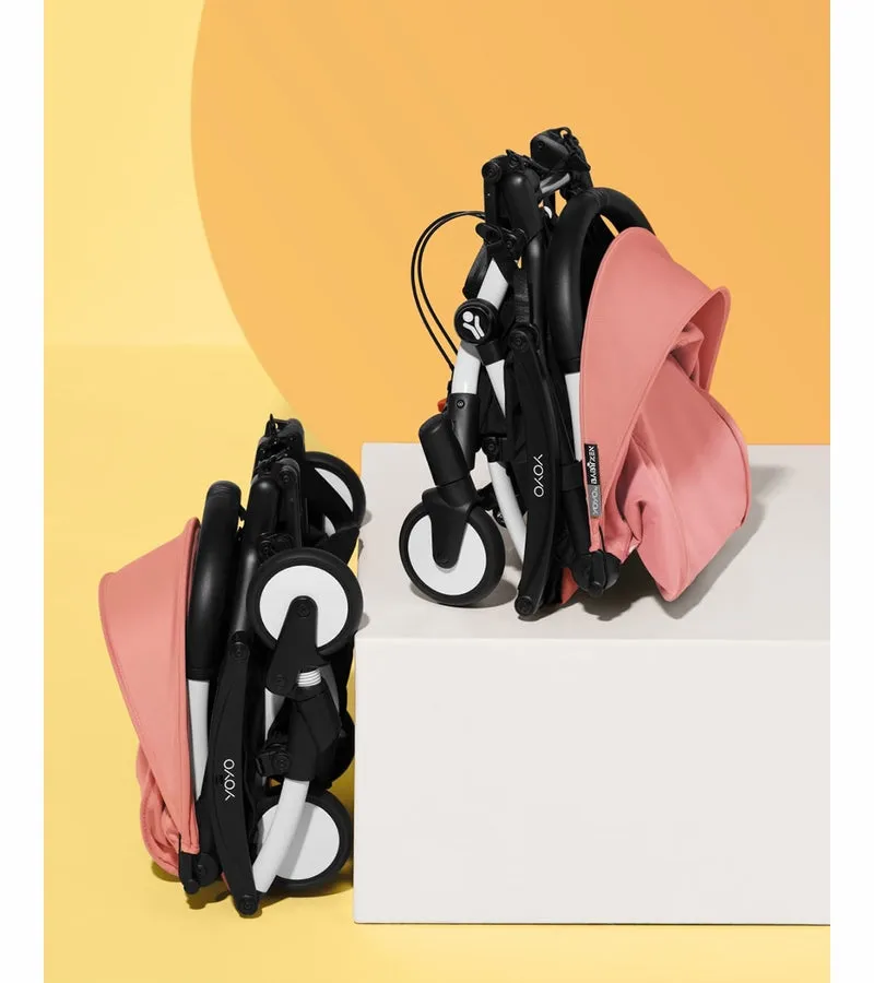 Babyzen YOYO Connect Double Stroller Bassinet / 6  Bundle - Black / Olive