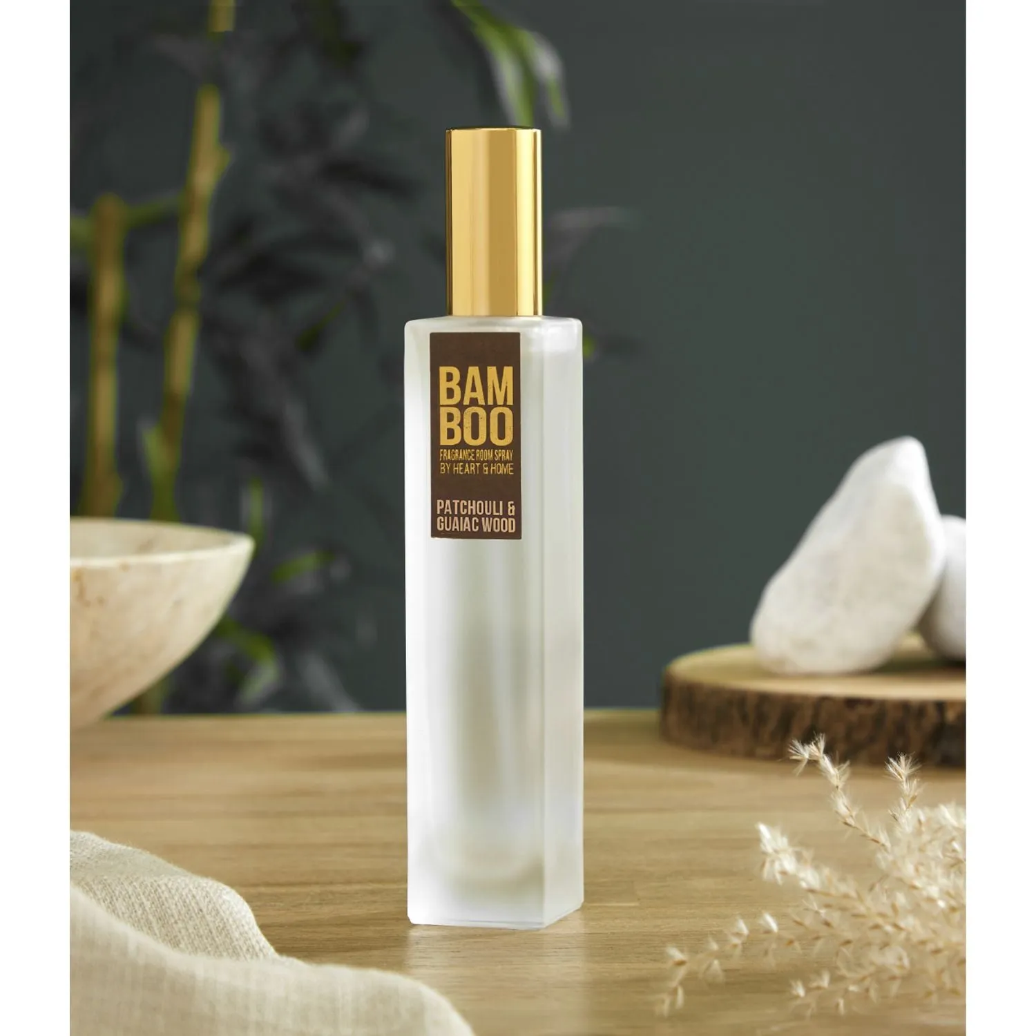 Bamboo 90ml Patchouli & Guaiac Wood Room Fragrance Spray
