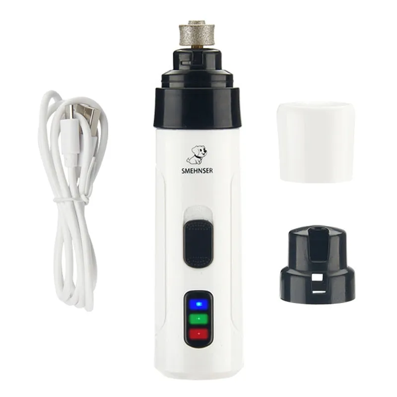 Best Safe for Dogs Nail Trimmer Usb Grooming Clippers Low Noise Pet Grooming