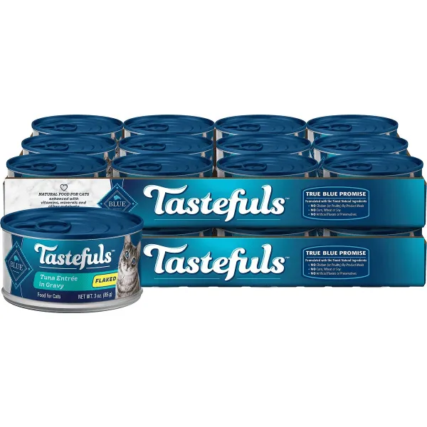 BLUE Tastefuls Flaked Tuna Entree in Gravy Canned Cat Food