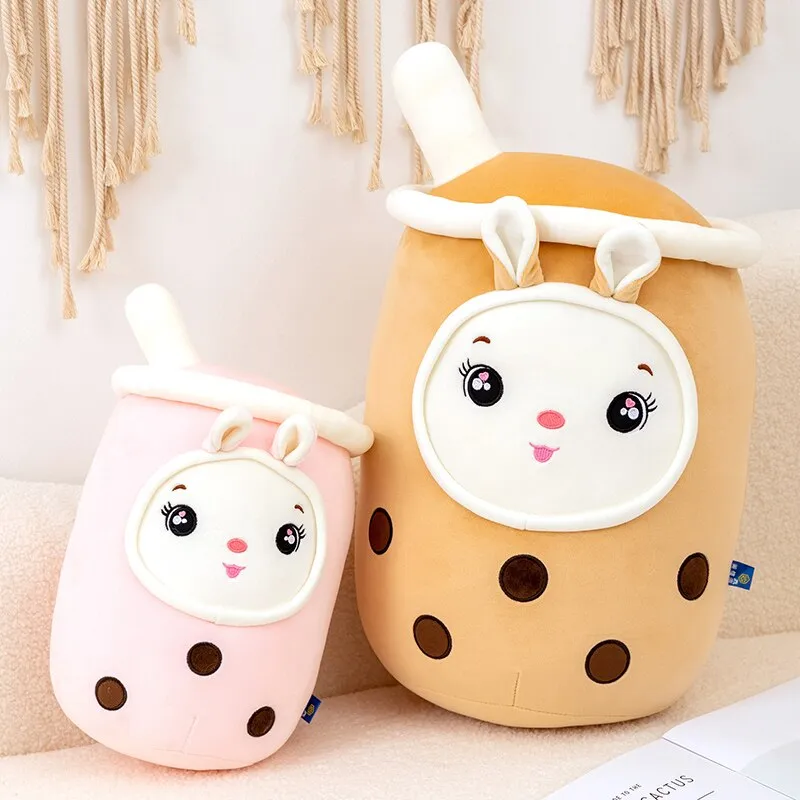 Bunny Bubble Tea Kawaii Stuffed Animals Plushies Collection