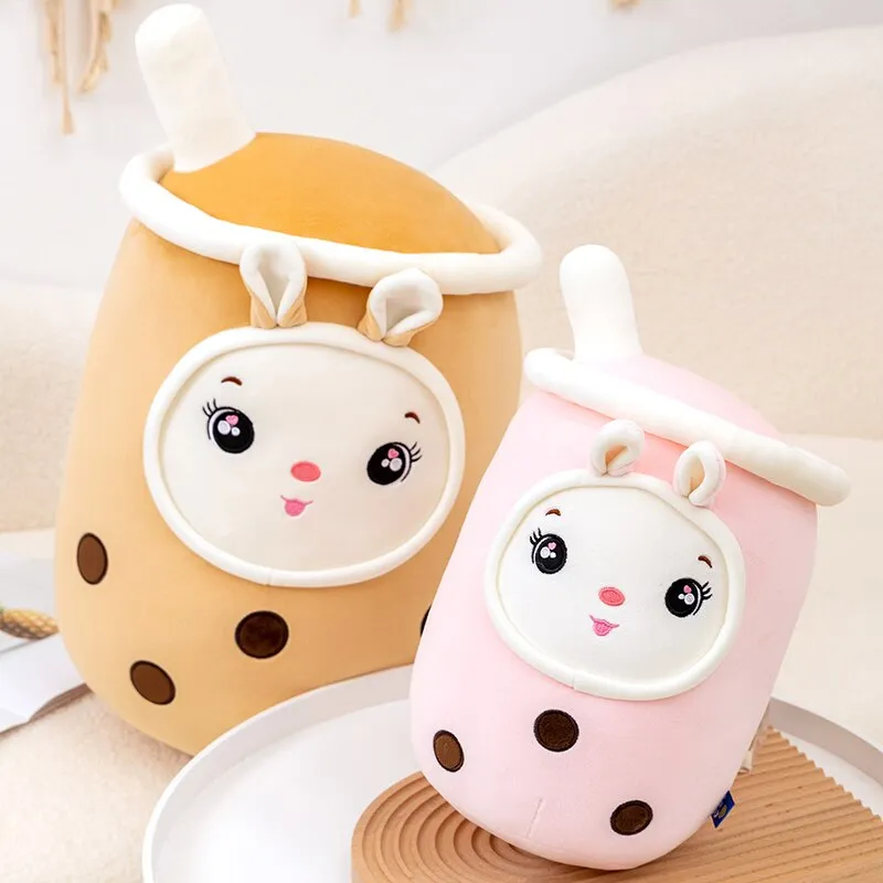 Bunny Bubble Tea Kawaii Stuffed Animals Plushies Collection