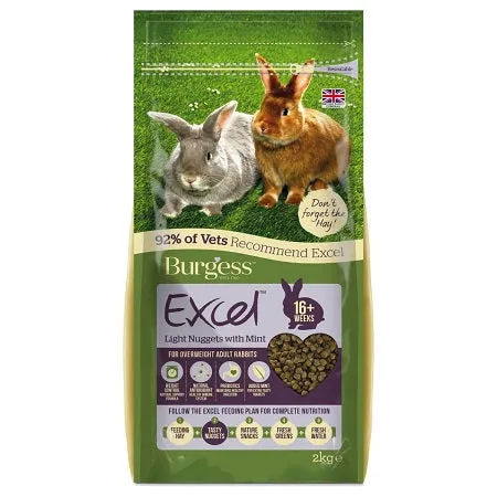 Burgess Excel Light Nuggets with Mint 1.5kg