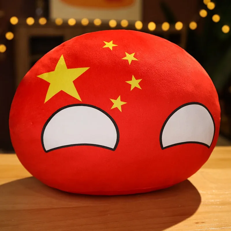 China Country Ball Plushies & Keychain - Cherish Your Cultural Pride