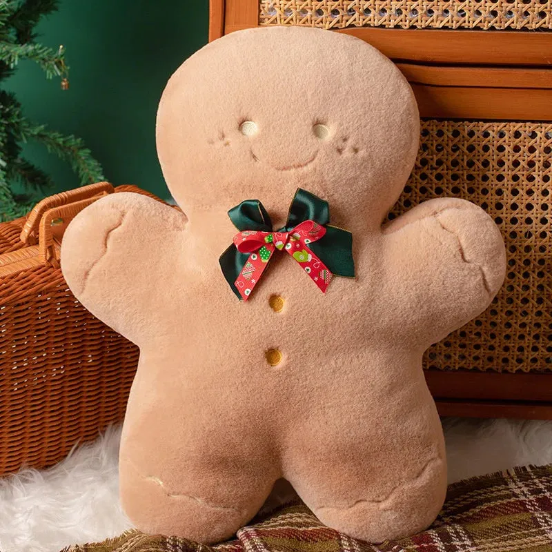 Christmas Kawaii Gingerbread Santa Tree Stuffed Toys Plushies Collection