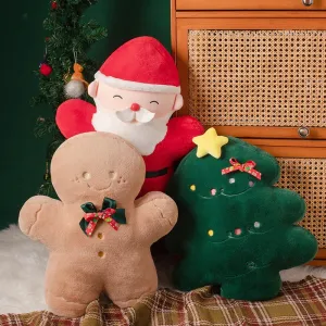 Christmas Kawaii Gingerbread Santa Tree Stuffed Toys Plushies Collection