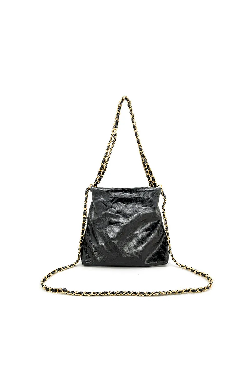 Crinkle Shoulder Bag