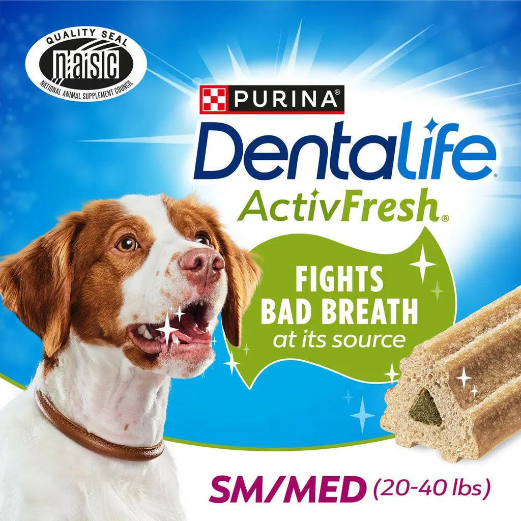 DentaLife ActivFresh Daily Oral Care Small/Medium Dental Dog Treats
