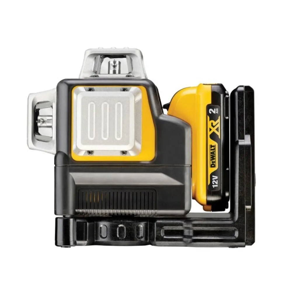 DeWalt DCE089D1G-XE 12V 3 x 360° Cordless Green Beam Line Laser Level