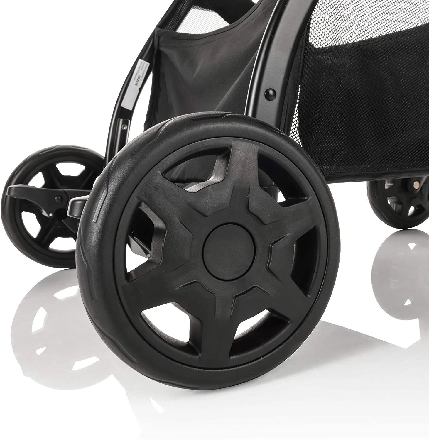 evenflo Omni Plus Modular Stroller Travel System With LiteMax Rear-Facing Infant Car Seat, Heather Grey, 53312353C