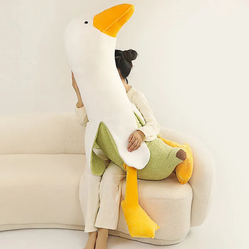 Fluffy Kawaii Banana Duck Stuffed Animals Plushie