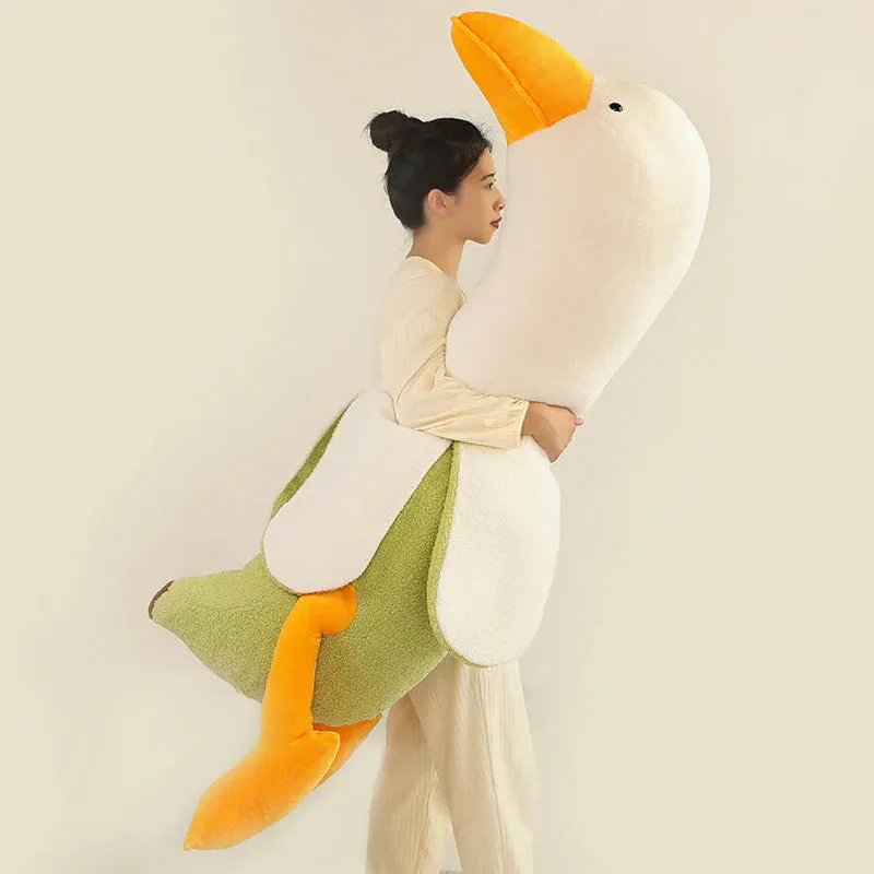 Fluffy Kawaii Banana Duck Stuffed Animals Plushie