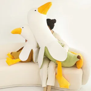 Fluffy Kawaii Banana Duck Stuffed Animals Plushie