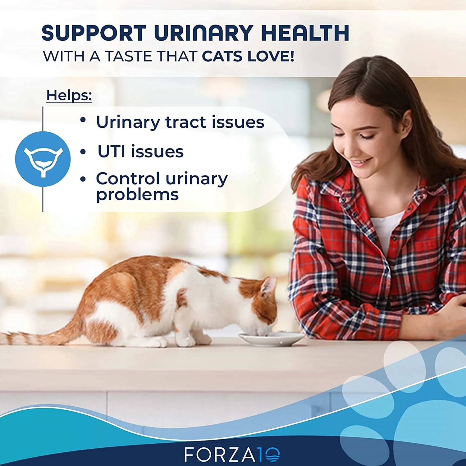 Forza10, Active Dry Cat Food Urinary Tract Health, Fish Flavor Urinary Tract Cat Food, Adult Cats Urinary Cat Food, 4 Pound Bag Urinary Tract Cat Food Dry