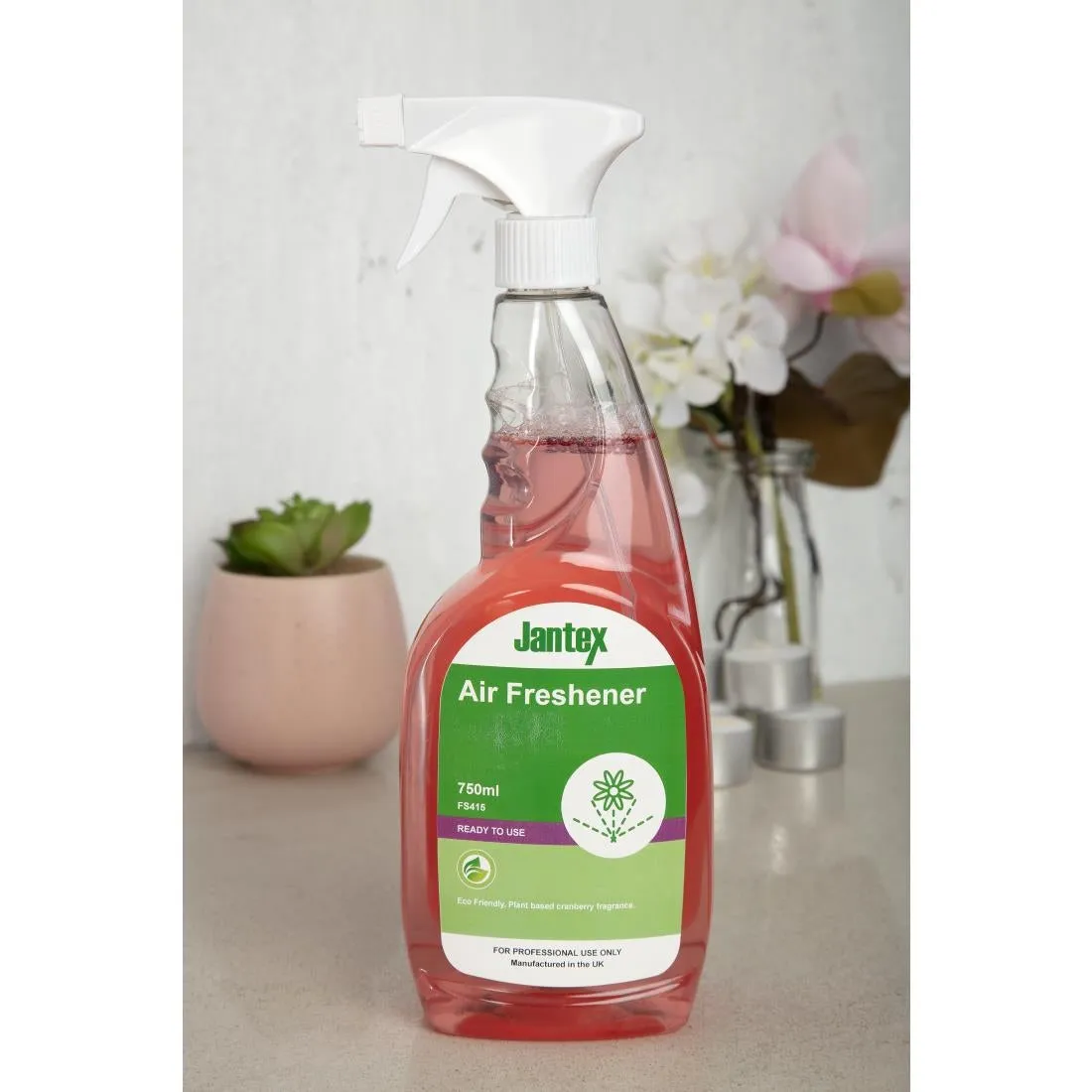 FS415 Jantex Green Air Freshener Cranberry Ready To Use 750ml