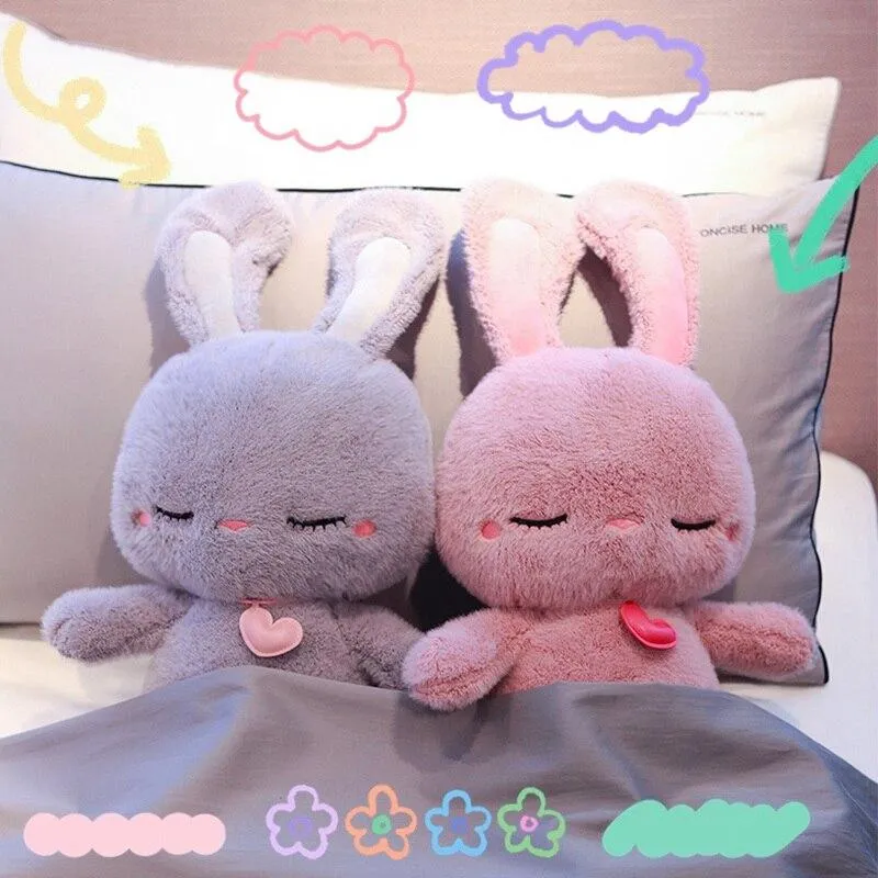 Fufu & Ubea the Fury Kawaii Bunny Stuffed Animals Friends Plushies