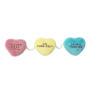 Fuzzyard Cat Plush Toy - Candy Hearts