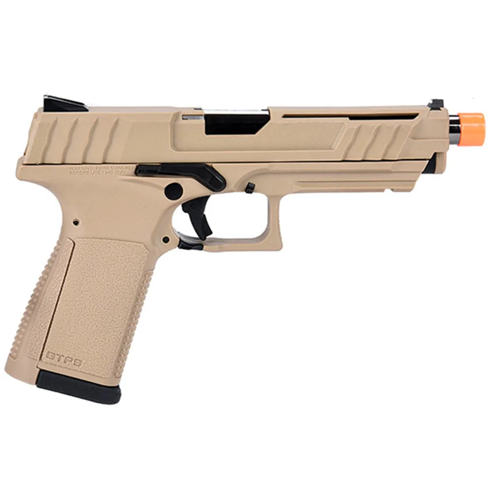 G&G GTP9 Gas Blowback Airsoft Pistol w/ Hard Shell Case
