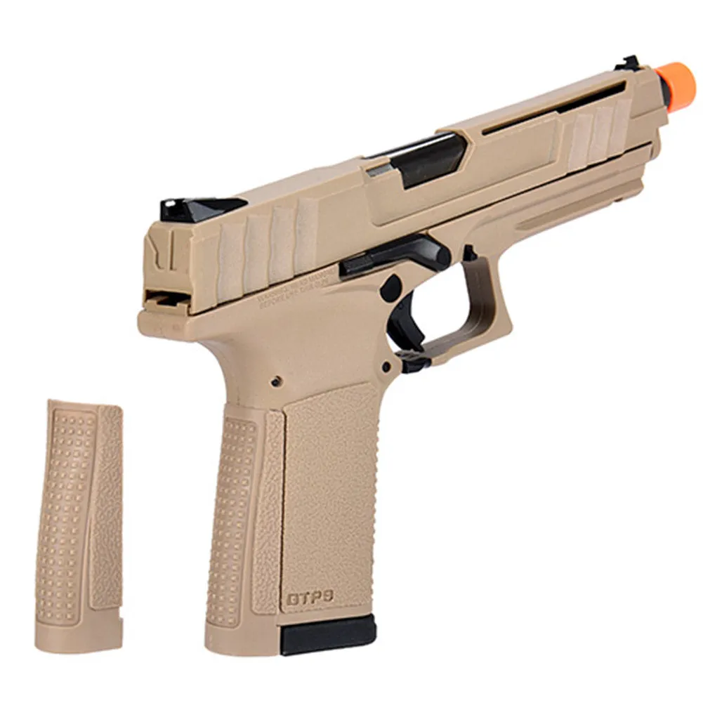 G&G GTP9 Gas Blowback Airsoft Pistol w/ Hard Shell Case