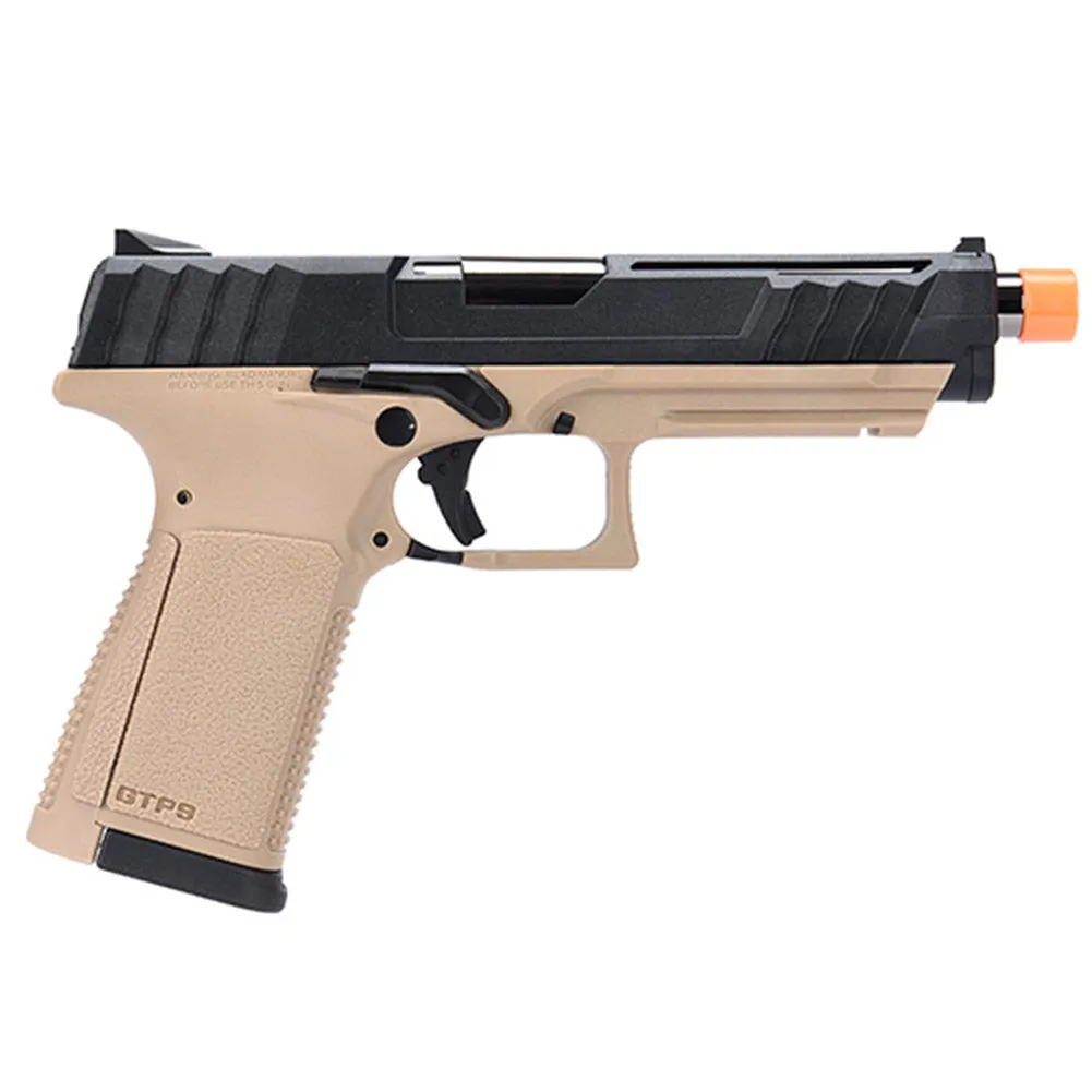 G&G GTP9 Gas Blowback Airsoft Pistol w/ Hard Shell Case