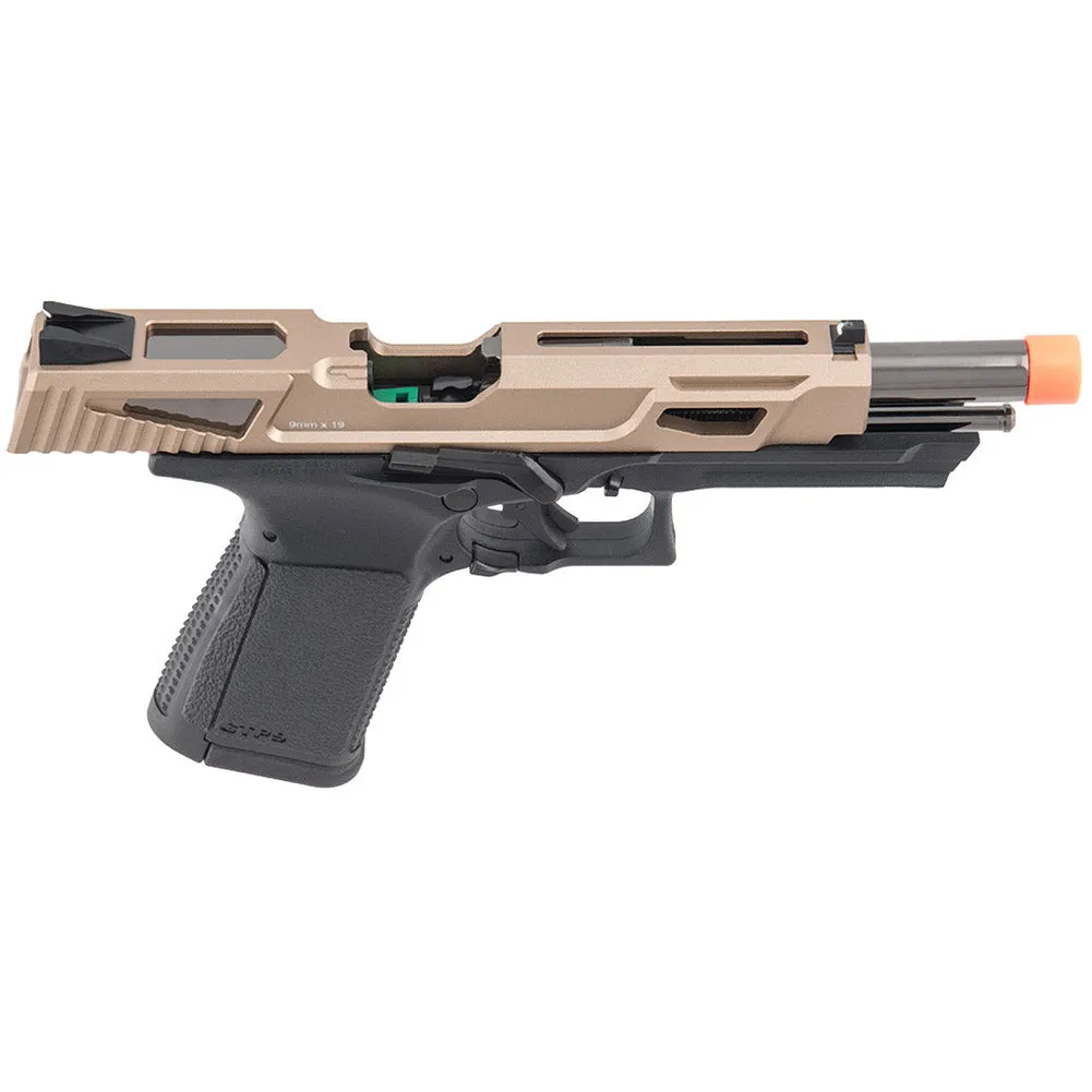 G&G GTP9-MS Gas Blowback Airsoft Pistol w/ Metal Slide & Case