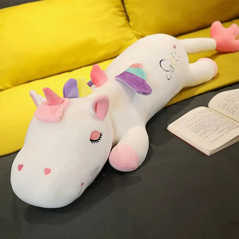 Giant Kawaii Unicorn Stuffed Animals Body Pillow Plushies