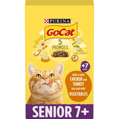 Go-Cat Senior Chicken Dry Cat Food 2kg