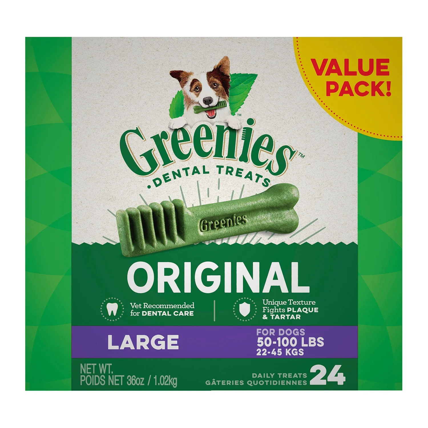 Greenies Original Large Dental Dog Treat