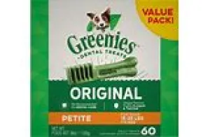 Greenies Original Petite Natural Dog
