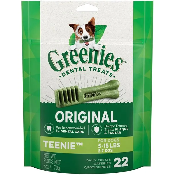 Greenies Original Teenie Dental Dog Treats