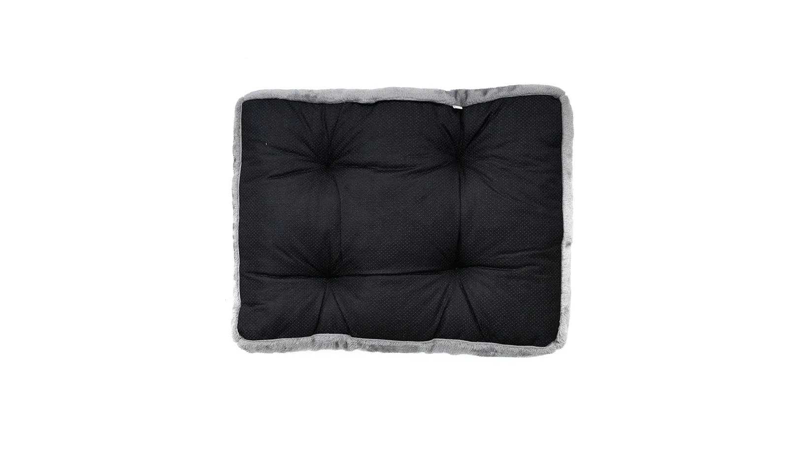 Grey Flat Dog Bed