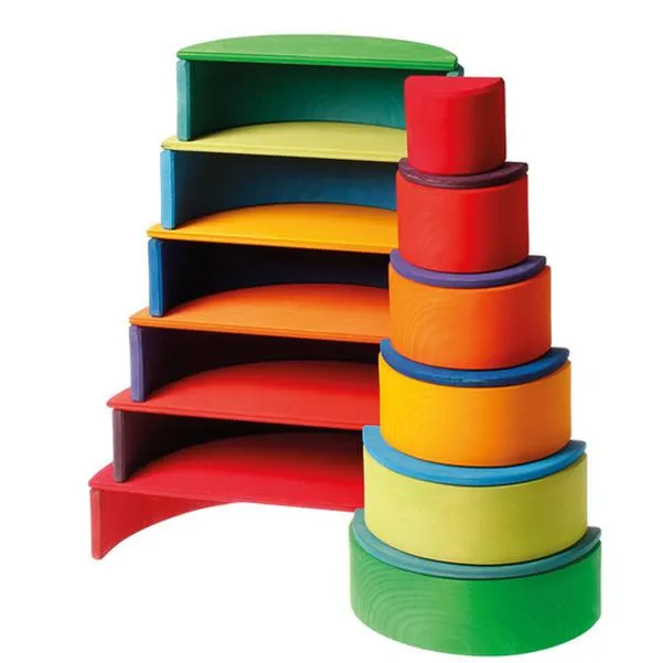 Grimms Semicircle Rainbow colour