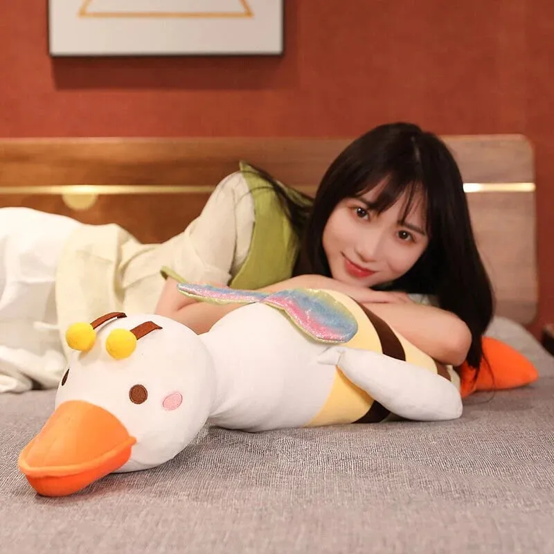 Half Bee Half Swan Stuffed Animals Kawaii Plushies