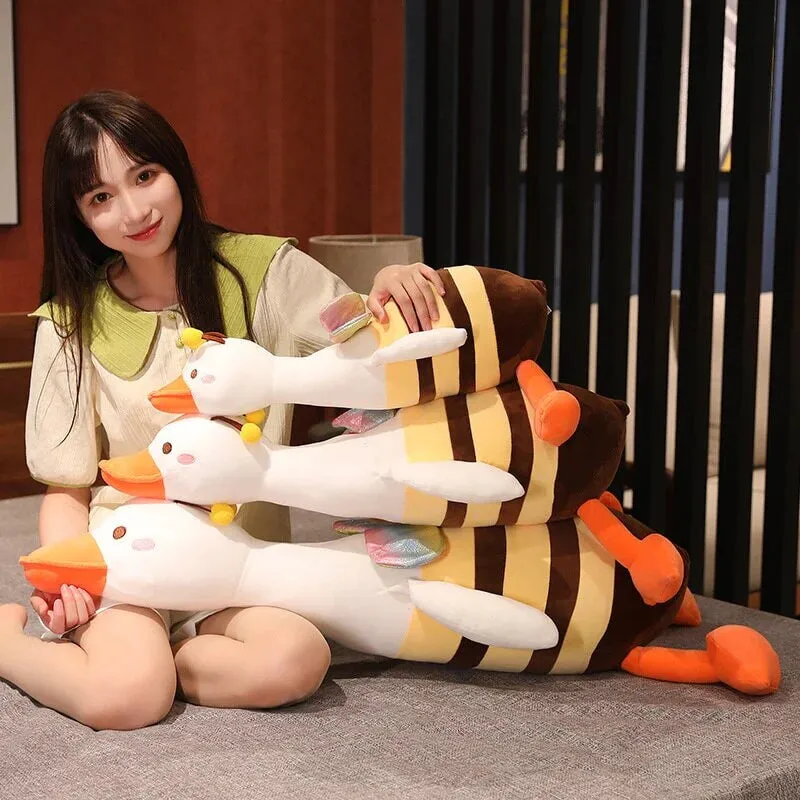 Half Bee Half Swan Stuffed Animals Kawaii Plushies