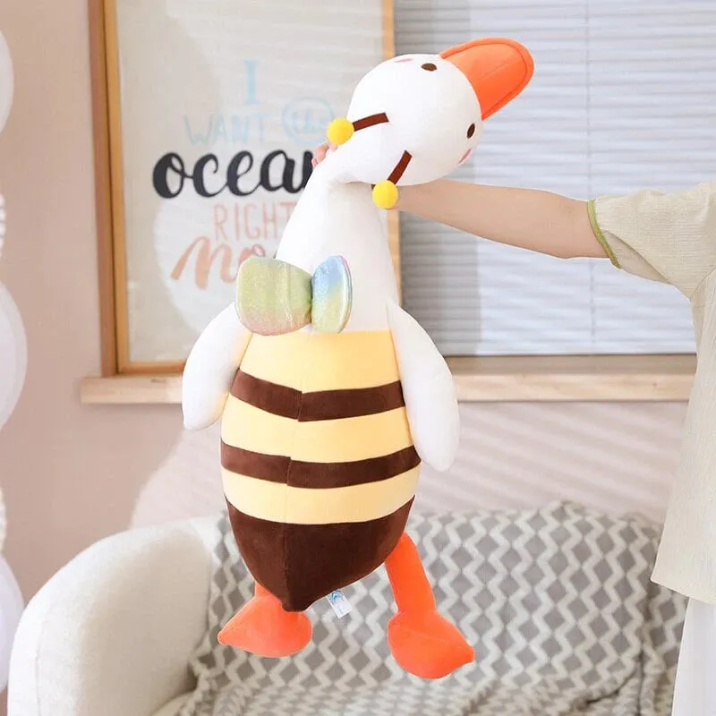 Half Bee Half Swan Stuffed Animals Kawaii Plushies