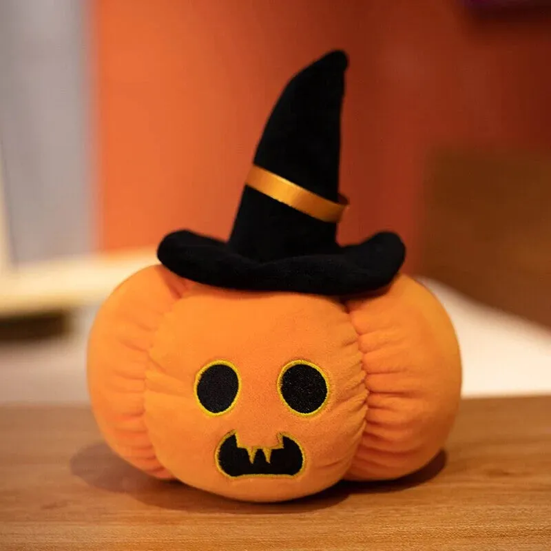 Halloween Kawaii Pumpkin Black Hat Plushies Collection