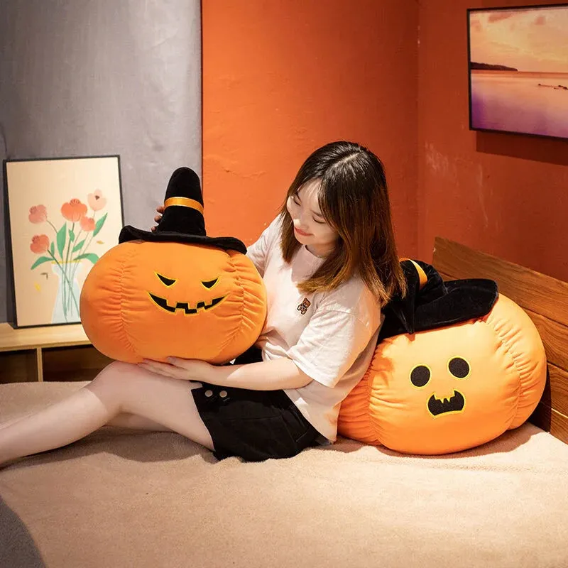 Halloween Kawaii Pumpkin Black Hat Plushies Collection