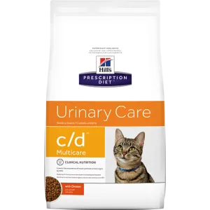 Hills Prescription Diet C/D Urinary Care Chicken Dry Cat Food