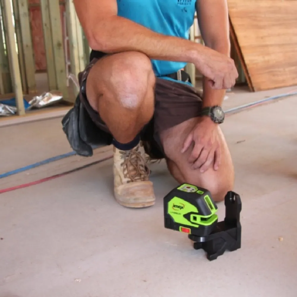 Imex 012-LX22G 5V 5.2Ah Cordless Crossline Series II Green Beam Laser