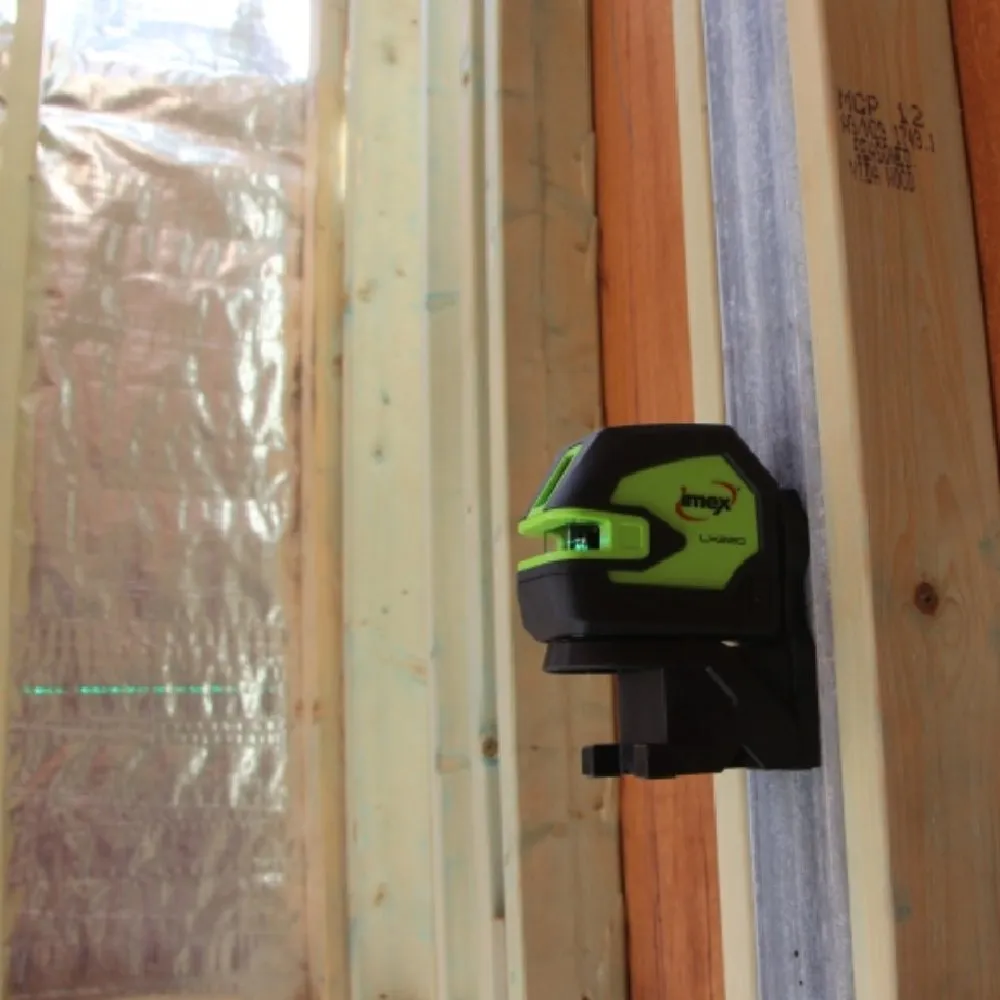 Imex 012-LX22G 5V 5.2Ah Cordless Crossline Series II Green Beam Laser