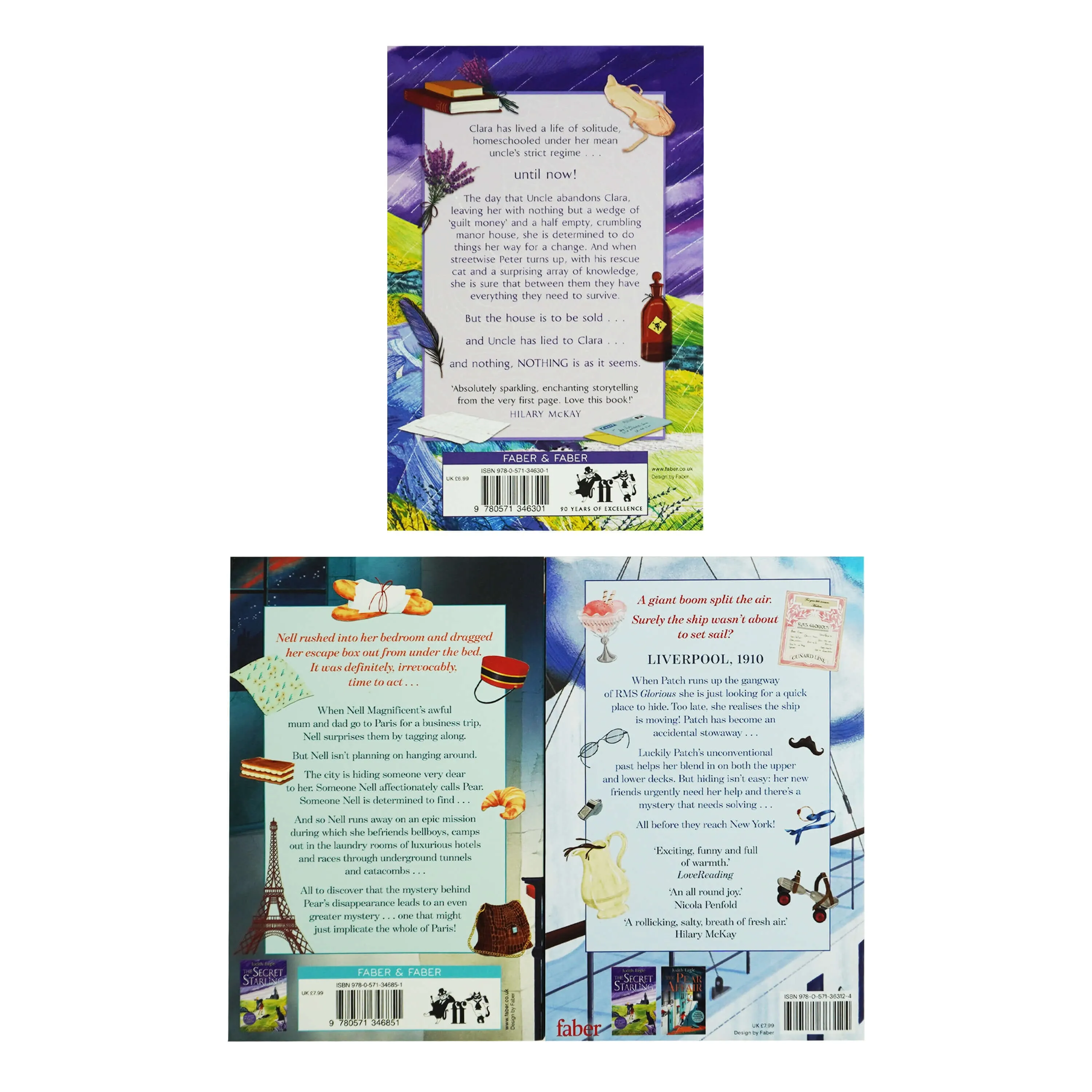 Judith Eagle Collection 3 Books Set - Ages 8-12 - Paperback
