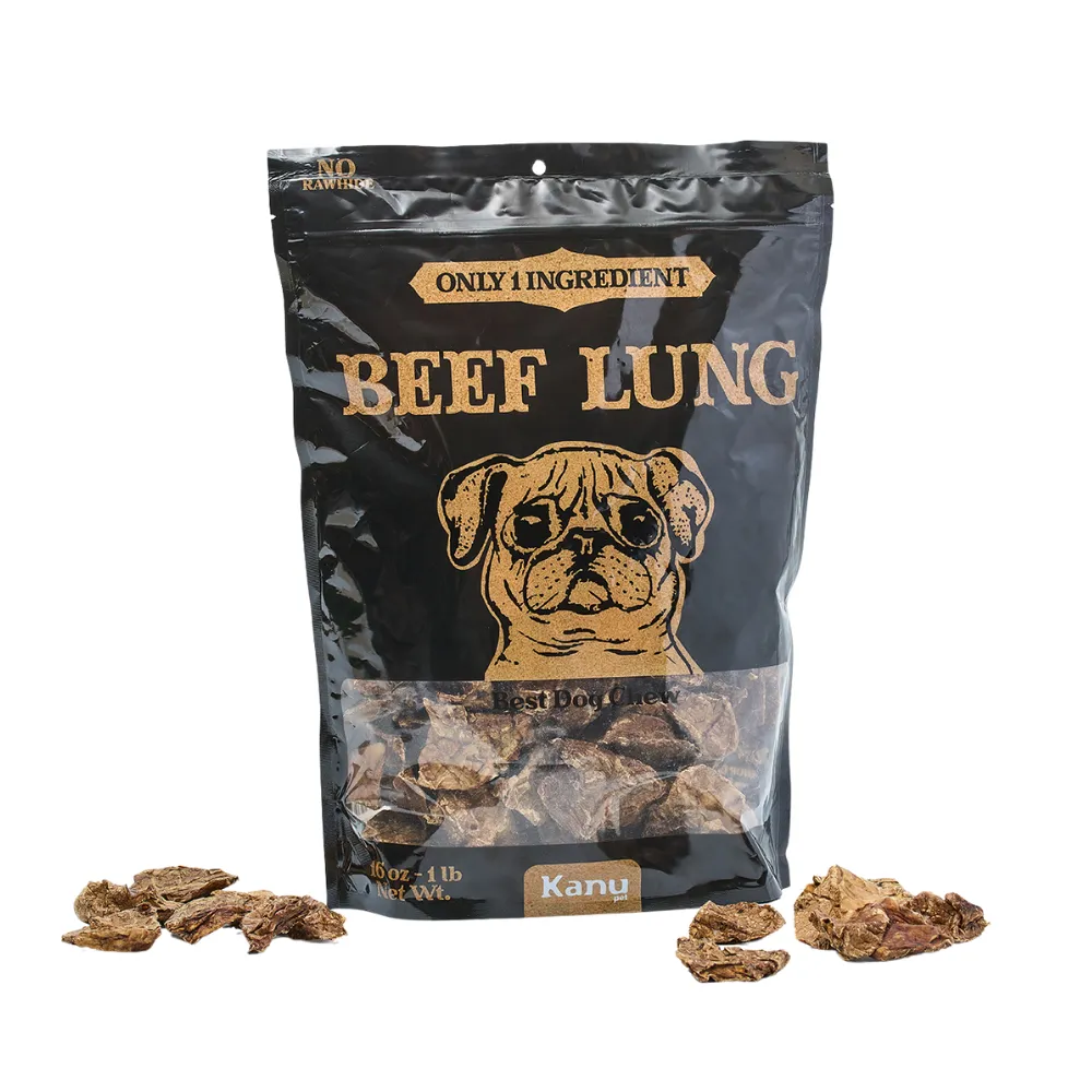 Kanu Pet Beef Lung chuncks Dog Treat