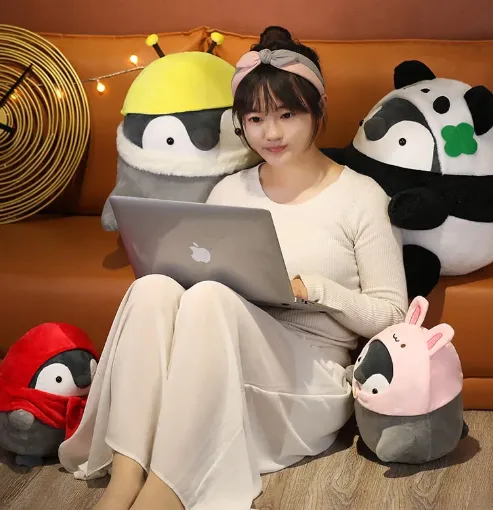 Kawaii Chubby Penguin Ball Plushies